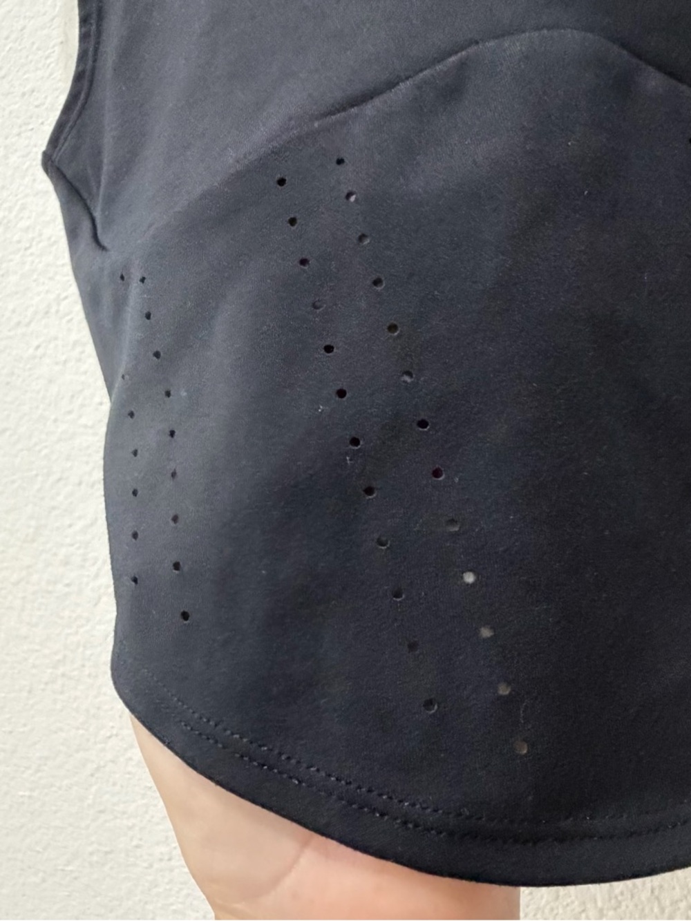 VS Essential Perforated Corset Top - Picture 3 of 9
